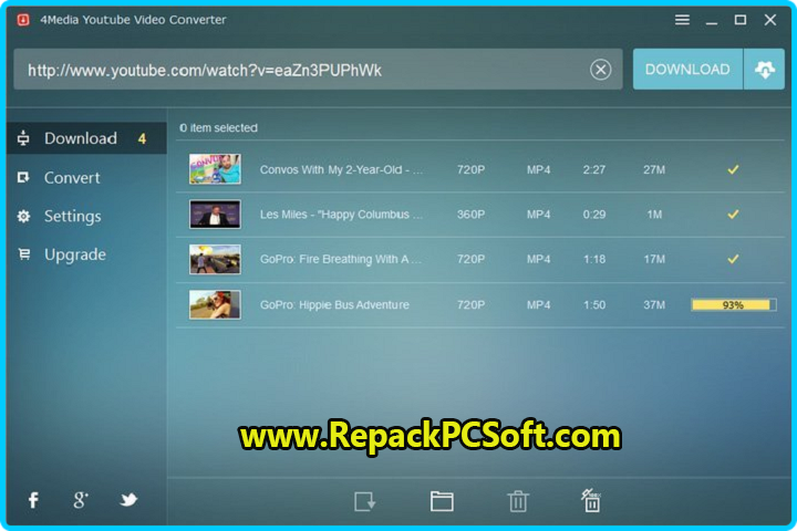 4Media YouTube Video Converter Free Download