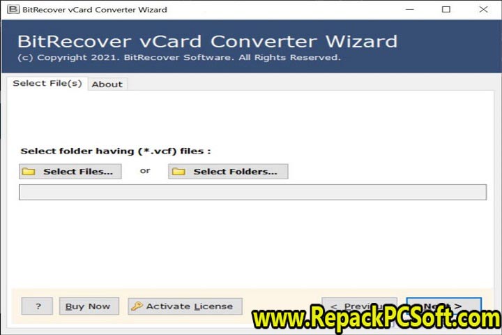 BitRecover vCard Converter Wizard 2.1 Free Download