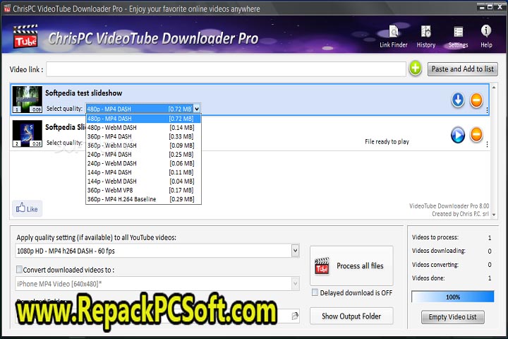 ChrisPC VideoTube Downloader Pro 14.22.0705 Free Download