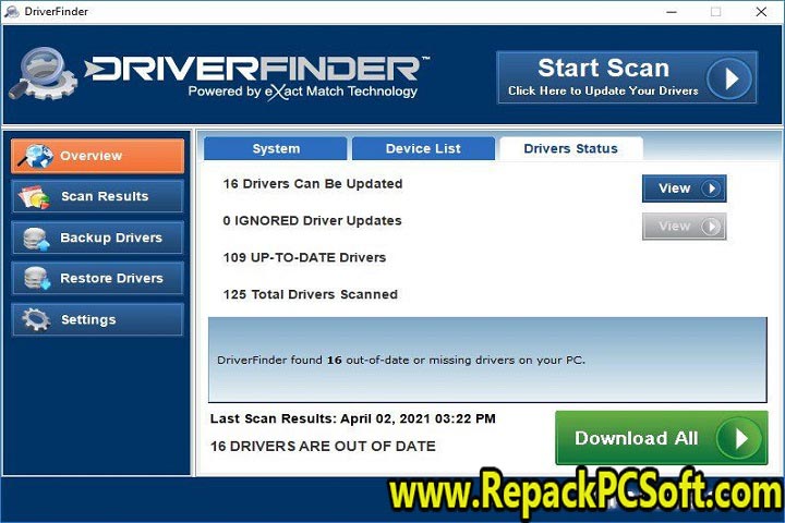 DriverFinder 4.2.0 Free Download