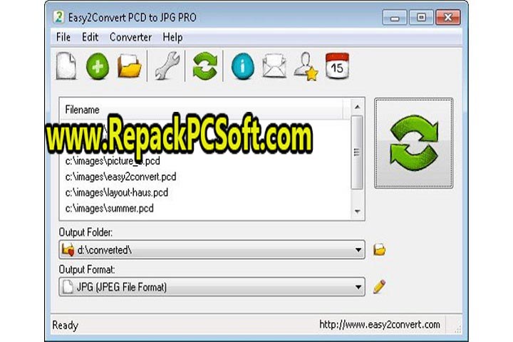 Easy2Convert PCD to JPG Pro 3.2 Free Download