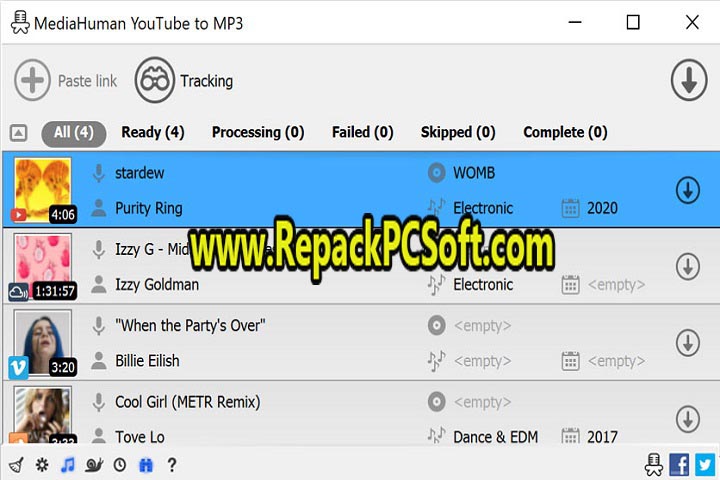 free downloads MediaHuman YouTube to MP3 Converter 3.9.9.86.2809
