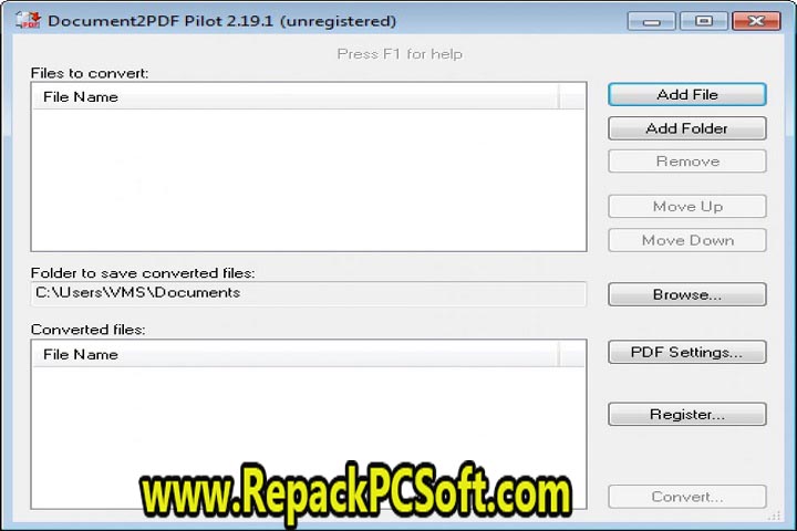 Portable Document2PDF Pilot 2.28 Free Download