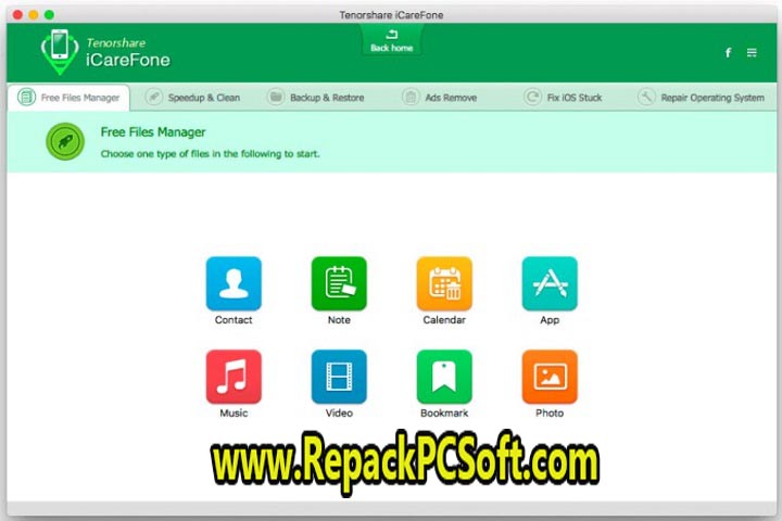 Tenorshare iCareFone 8.2.1.16 Free Download