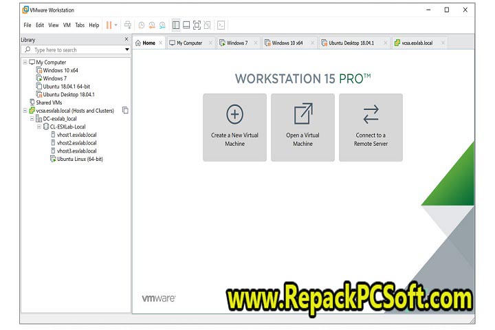 VMware Workstation Pro 16.2.4 Build 20089737 Free Download