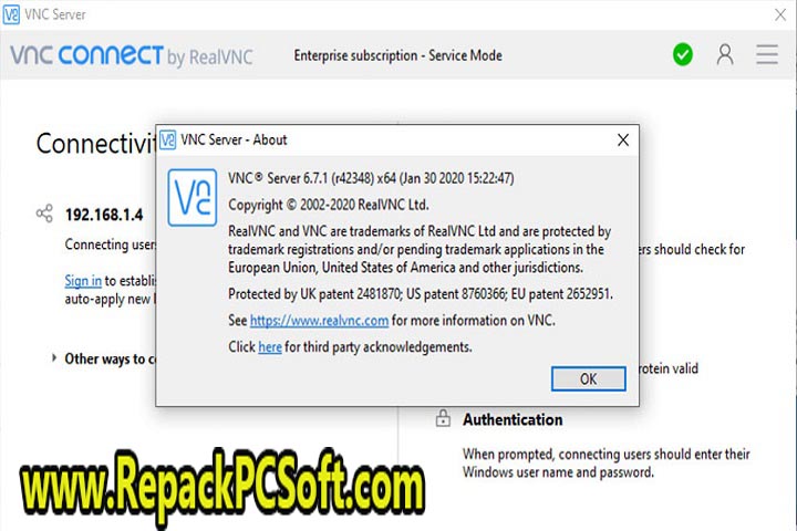 VNC Connect Enterprise 6.10 Free Download