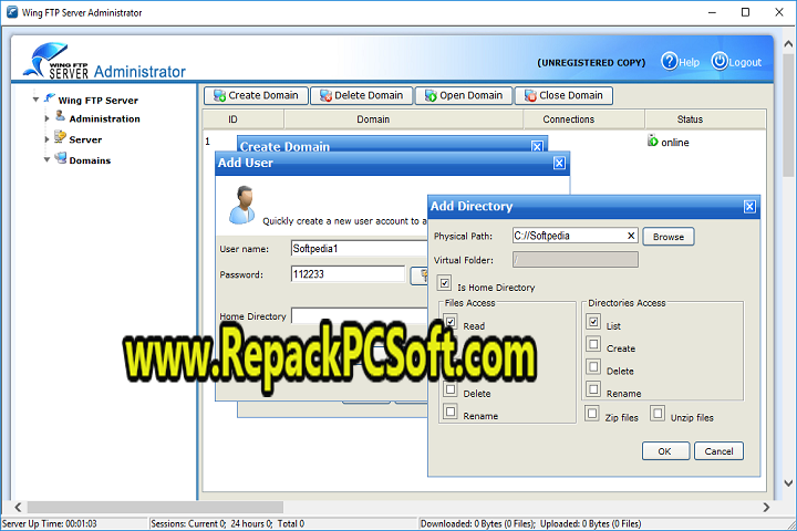 Wing FTP Server Corporate 7.1.1 (x64) Free Download