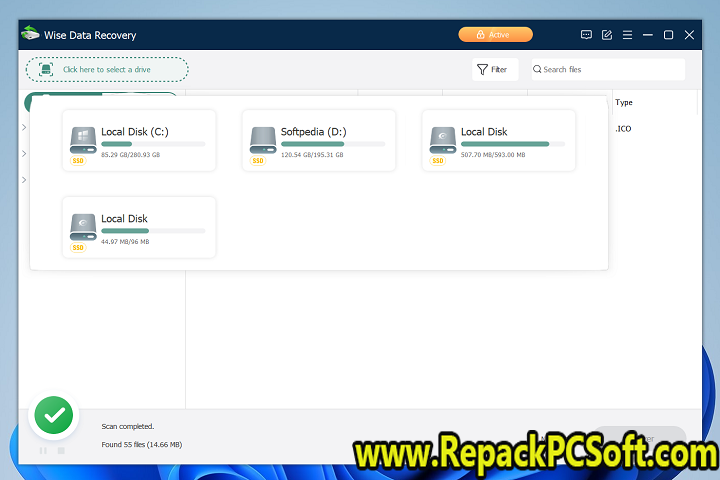 Wise Data Recovery Pro 6.1.2.493 Free Download