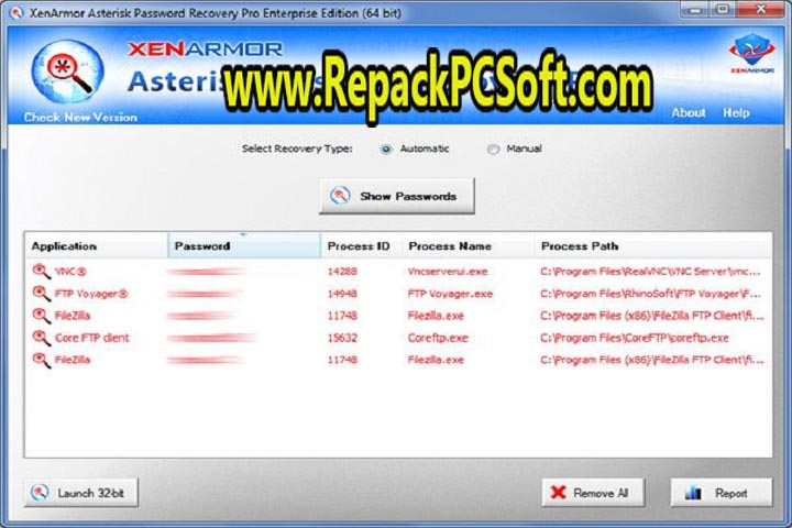 XenArmor Asterisk Password Recovery Pro Edition 2022 Free Download