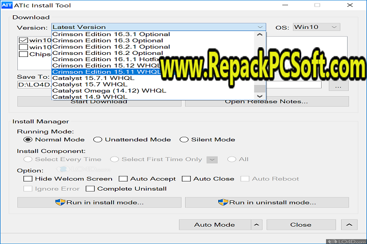 ATIc Install Tool 3.4.1 download the last version for mac
