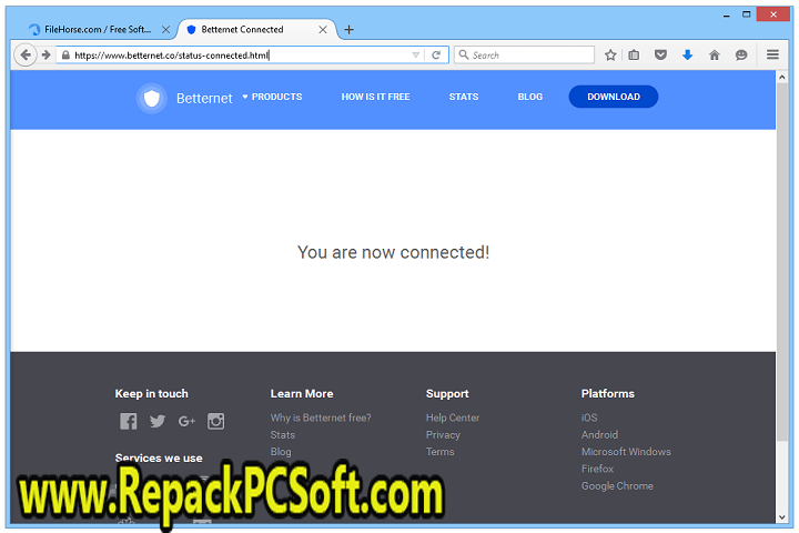 Betternet for Windows 6.8.0 Free Download
