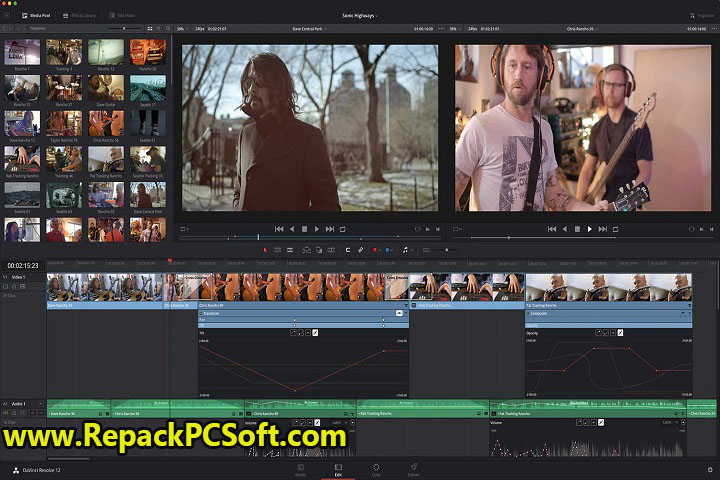 Blackmagic Design DaVinci Resolve Studio v18.0.1.0003 Free Download