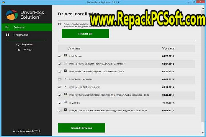 DriverPack Solution 17.11.47 Free Download