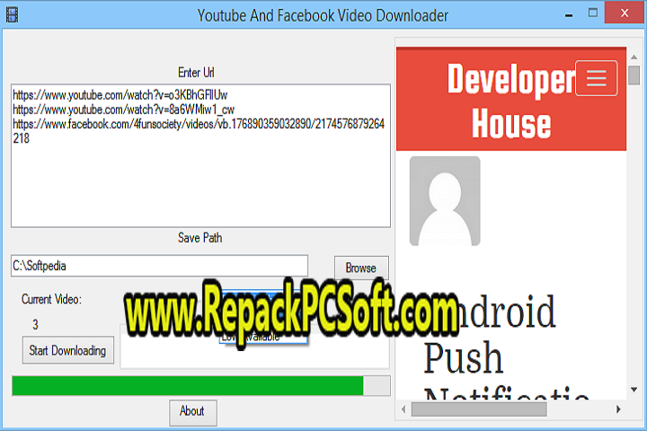 Facebook Multi Downloader v1.0 Free Download
