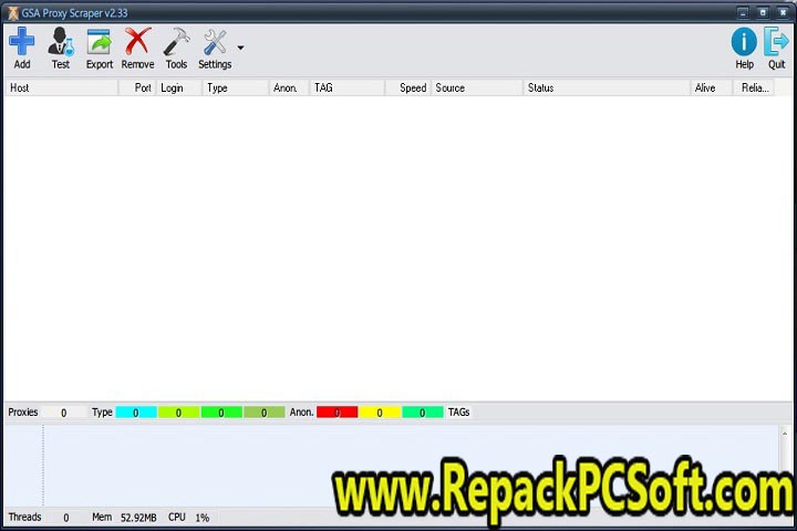 GSA Proxy Scraper v3.33 Free Download