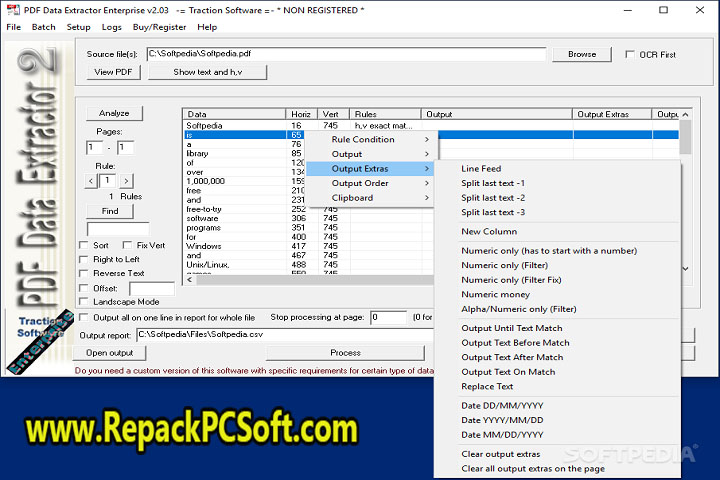 PDF Data Extractor Enterprise 3.02 Free Download