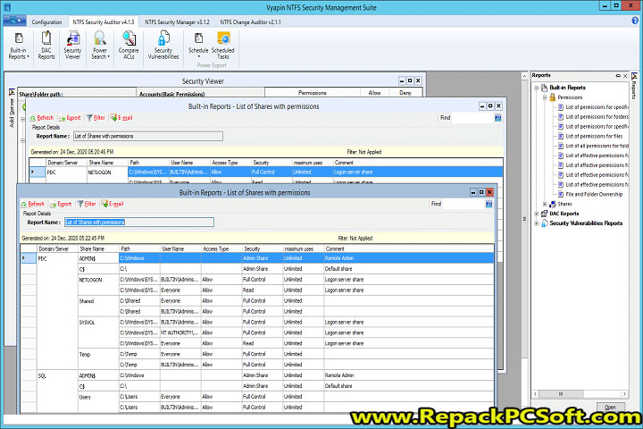 NTFS Permissions Reporter 3.8.437.0 With Patch: