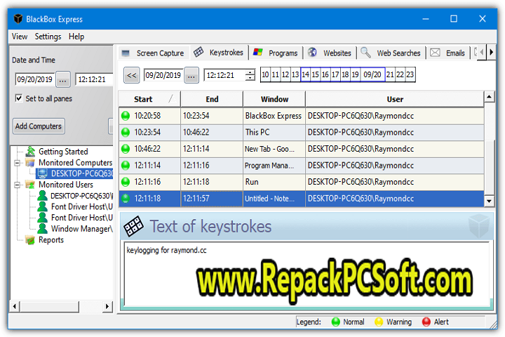 Rapid Keylogger v1.1 Free Download