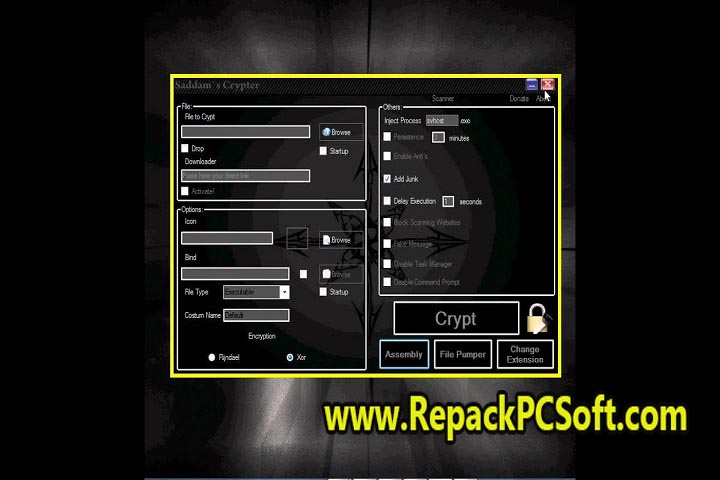 Saddam Crypter v1.0 Free Download