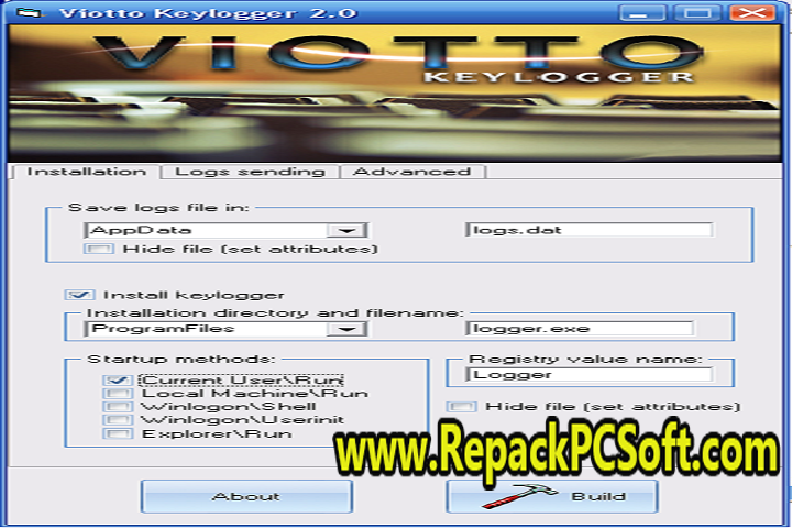 Viotto Keylogger v2.0 Free Download