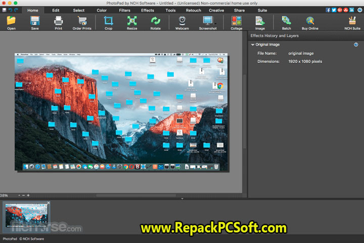 NCH PhotoPad Professional 9.51 Free Download