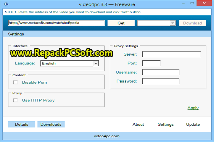 video4pc v3.3 Free Download