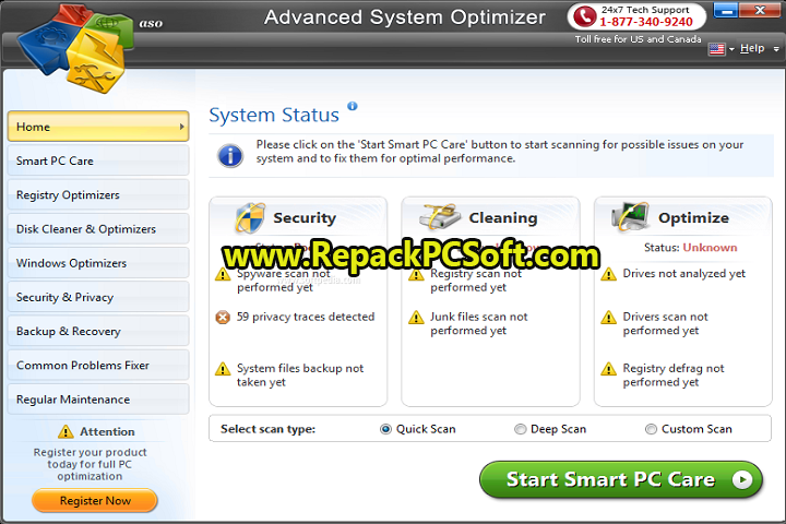 Advanced System Optimizer 3.11.4111.18511 Multilingual Free Download