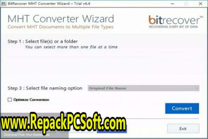 BitRecover MHT Converter Wizard 4.5 Free Download