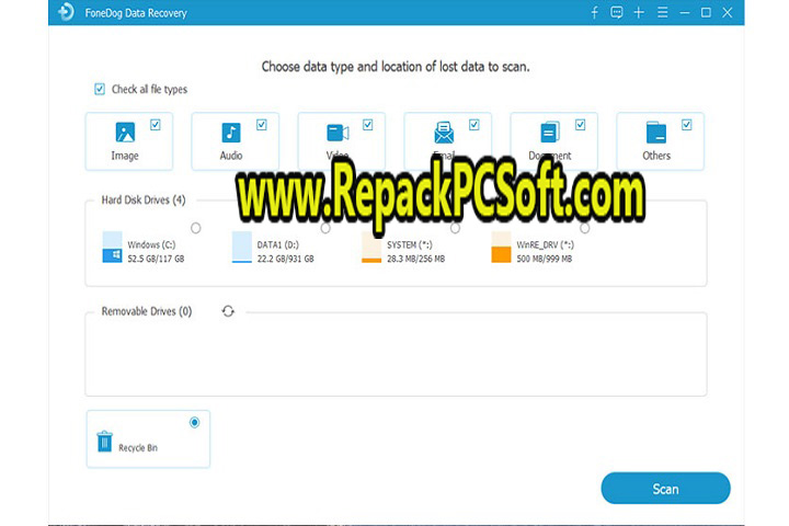 FoneDog Data Recovery v1.1.26 Free Download