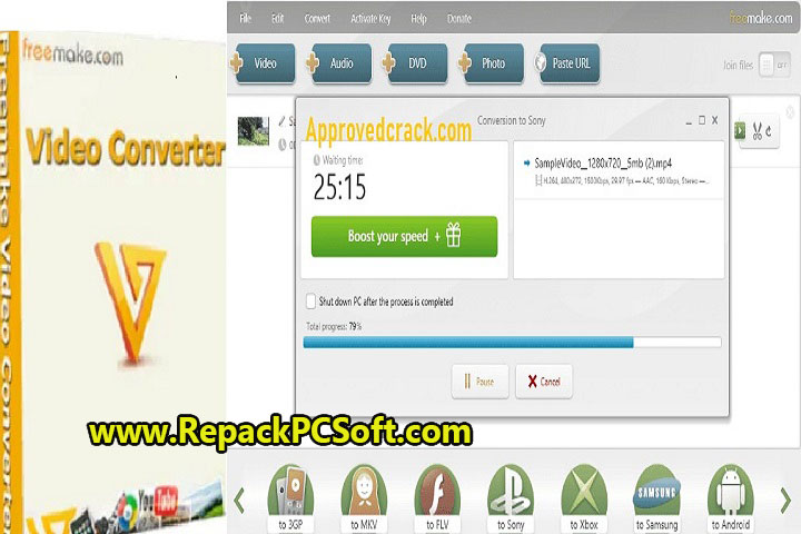 Freemake Video Converter 4.1.13.138 + Keygen Free Download With Key