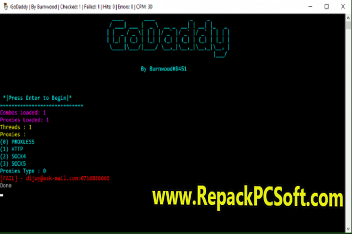 Godaddy Checker Cracked v1.0 Free Download