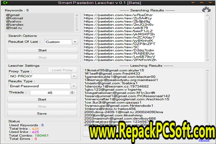 Pastebin Leecher v1 Free Download