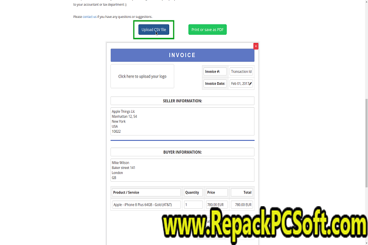 Paypal Receipt Generator v1.0 Free Download 