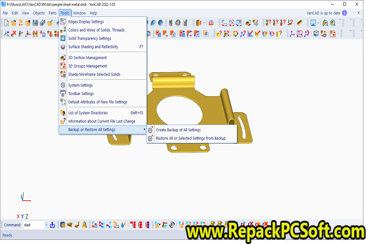 VariCAD 2022 2.04 (x64) Free Download