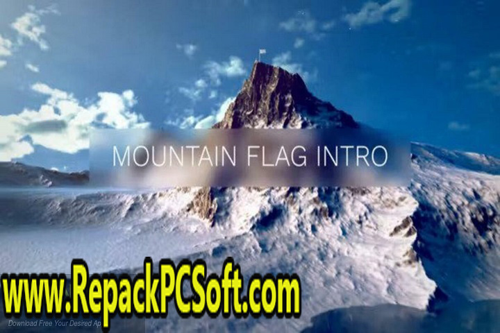 VideoHive Mountain Flag Intro 33797074 Free Download