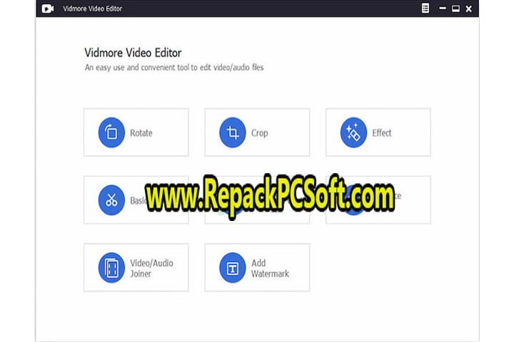 Vidmore Video Editor 1.0.16 Free Download