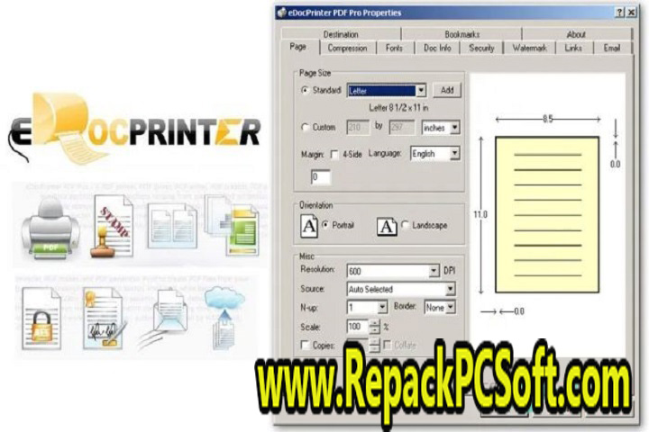 eDocPrinter PDF Pro v8.09 Free Download