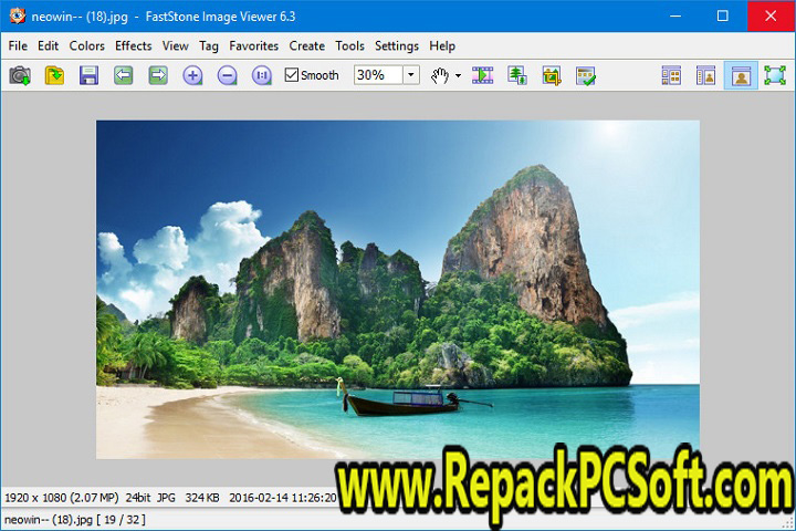 FastStone Image Viewer v7.7 Free Download 