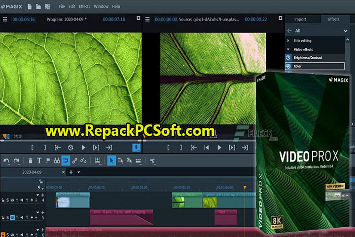 MAGIX Video Pro X14 v20.0.3.169 Multilingual Free Download With Key