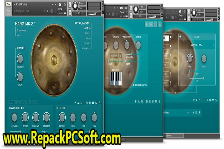 Soniccouture Pan Drums v1.1.0 Free Download