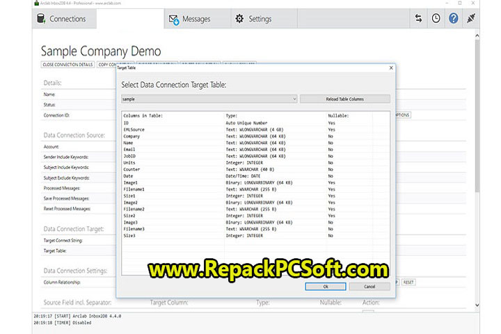 Arclab Inbox2DB 6.1 Free Download With Crack