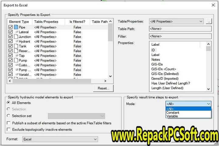 OpenFlows WaterCAD CONNECT Edition 10.04.00.106 Free Download