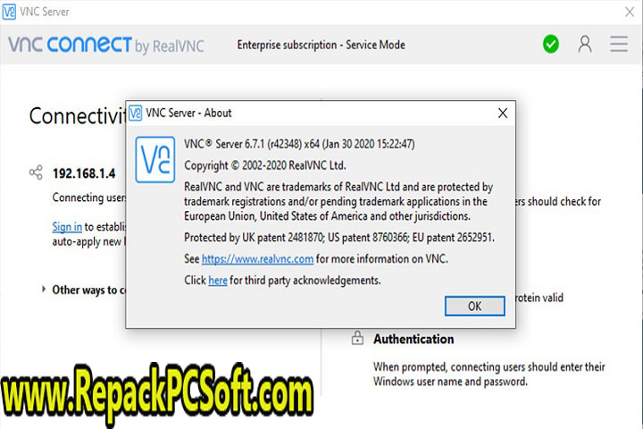Real VNC v6.11.0.47988 Free Download