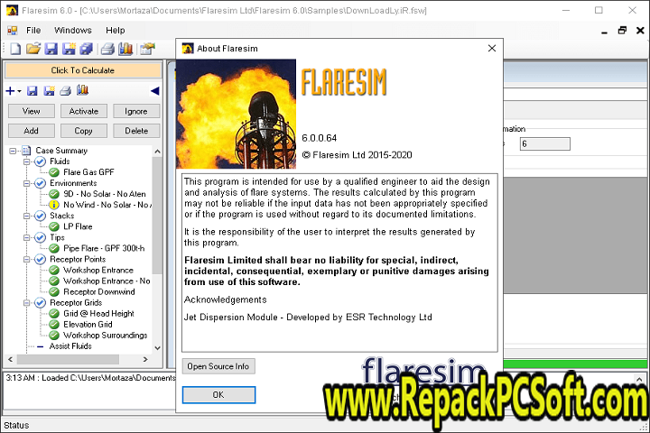 Schlumberger Flaresim v2022.2.103 Free Download