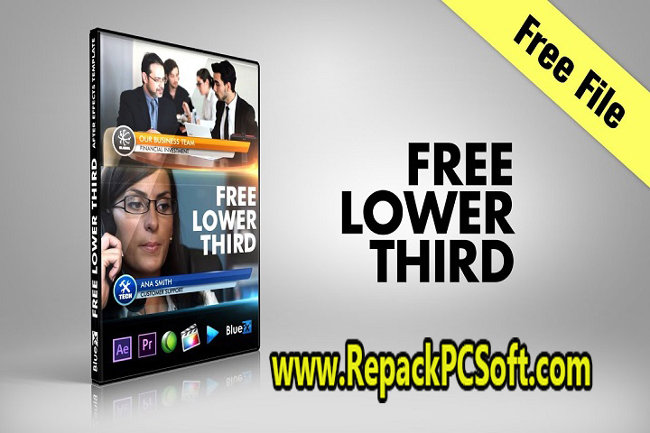 VideoHive 100 Lower Thirds 39770230 Free Download