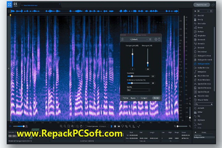 iZotope RX 10 Audio Editor Advanced 10.2.0 Free Download With Crack