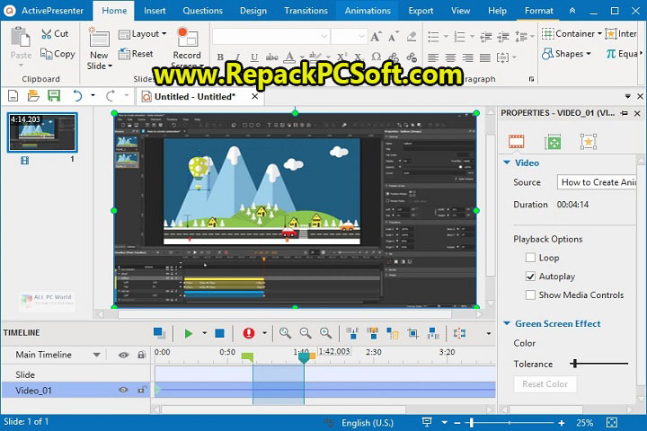 Active Presenter Professional Edition 9.0.4 Free Download With Patch