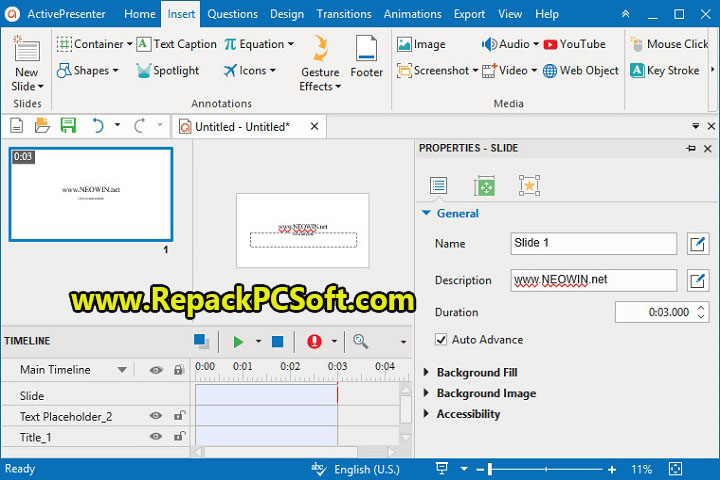 ActivePresenter Professional Edition 9.0.4 Free Download With Patch