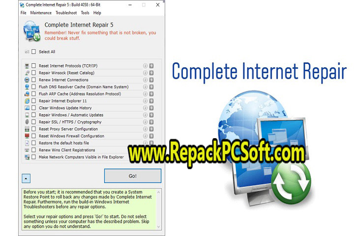 Complete Internet Repair v9.0.3.6022 Free Download