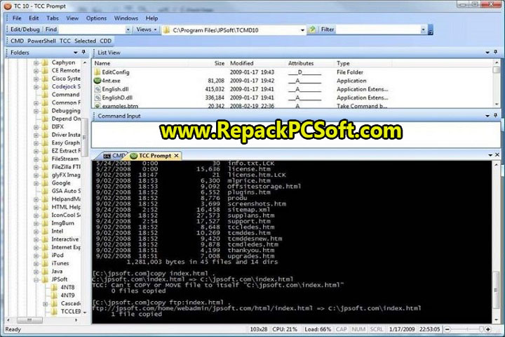JP Software Take Command 29.00.14 Free Download With Key
